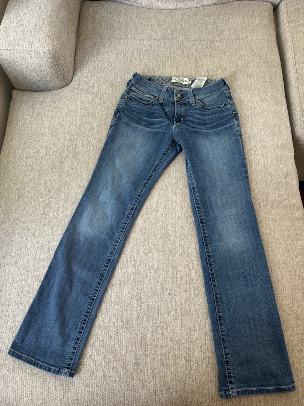 Ariat Women's Blue Slim Straight Jeans